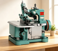 Machine à coudre surjeteuse portable haute vitesse JUKKY GN1-1D pour tricots, mini-machine électrique domestique à 3 fils