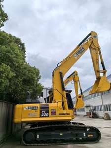 Excavatrice sur chenilles d'occasion Komatsu en bon état PC200 22t Moteur et pompe à haut rendement fabriqués au Japon Composants Yuken à vendre - Product Image 6