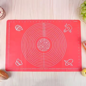 Pure Food Grade Silicone Pastry <b>Mat</b> Extra Thick Non-Stick Eco-Friendly Dishwasher Safe Baking <b>Mat</b> <b>Rolling</b> Dough Measurements - Product Image 4
