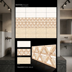 Carreaux muraux en céramique numérique 3D modernes Vistaar 300x600 mm, antidérapants, résistants aux acides, design pour murs intérieurs - Product Image 1