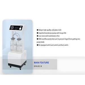 अस्पताल आपातकालीन इलेक्ट्रिक ऑपरेटिंग phlegm सक्शन उपकरण सक्शन यूनिट मोबाइल सक्शन मशीन मेडिकल - Product Image 5