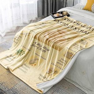 Couverture en flanelle vintage à motifs de magazines, légère et respirante, pour la maison, le bureau ou la sieste, impression personnalisée - Product Image 1