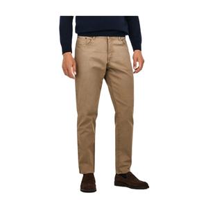 กางเกงคอร์ดูรอยแฟชั่นผู้ชาย ดีไซน์เฉพาะตัว สวมใส่สบาย ผ้าฝ้าย 100% ระบายอากาศได้ดี กันน้ำ ย้อมสีแบบ Garment Dyed สไตล์ลำลอง - Product Image 6