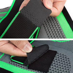 Genouillères de sport tricotées à lacets, soutien compressif pour le cyclisme, pour hommes et femmes, escalade en plein air, fitness, course à pied - Product Image 4