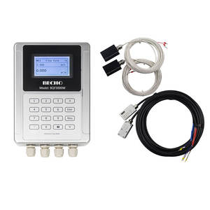 Интеллектуальный водяной зажим на стене RS485 Аккумуляторный расходомер 1.0% высококачественный ультразвуковой расходомер - Product Image 3