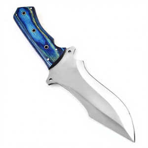 New Fashion High Quality Damascus Steel Durable Compact Design Customized MORTAL SAGA Bowie Knife Camping Bush Craft Hunting - Product Image 1
