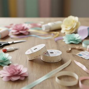 ริบบิ้นตกแต่ง Ilan ขนาด 2.2 ซม. x 2.7 ม. สำหรับงานประดิษฐ์และตกแต่ง - Product Image 2