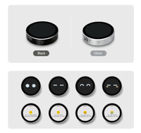 Smart Ring Plus ESP32-S3 Desk Mate dan AI ChatBot Layar Sentuh Pintar 1,85 Inci 360*360 TFT IPS Layar Bundar LVGL Meta Muse