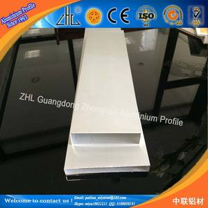 Tubo hueco cuadrado de aluminio para uso a largo plazo, perfil de tubo cuadrado de aluminio de grano de madera recubierta de polvo de bronce anodizado Natural/tubo hueco cuadrado de aluminio - Product Image 5