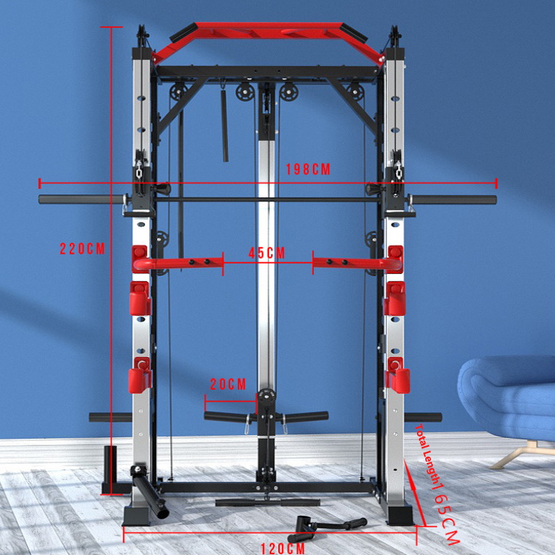 Высококачественное домашнее комплексное обучающее устройство для фитнеса, оборудование для фитнеса типа «приседание», оправа, опорный Тип