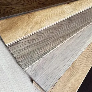 Piso de madeira maciça natural fosco liso 610/910 mm de comprimento branco europeu
