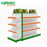 Nouveau design support d'épicerie robuste support de supermarché présentoirs de fruits et légumes