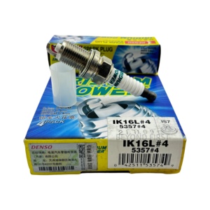 Denso Bujia Spark Plug 5357 IK16L,สำหรับ <span class=keywords><strong>Nissan</strong></span> 100 NX 2.0, 240 SX /ALTIMA 2.4,NAVARA /PATHFINDER 3.3,SENTRA 2.0L OEM 99906910X9019 - Product Image 1