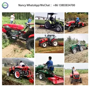 Tractor agrícola de 40HP 50HP 70HP, máquina agrícola, Mini Tractor 4x4 para agricultura