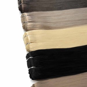 Extensiones de Cabello KSWIGS Directas de Fábrica, Cabello Humano 100% Remy de Color Mixto, Extensiones de Cabello Natural Suave para Uso en Salones y Compradores Mayoristas de Cabello - Product Image 6