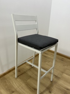 Ensemble de mobilier d'extérieur moderne en aluminium avec revêtement en poudre pour 4 personnes - Confortable pour le jardin et le parc - Product Image 3