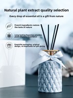 Diffuseur de parfum à bâtonnets de luxe 150 ml rose, huile essentielle hautement parfumée pour la maison et l'hôtel, désodorisant d'ambiance