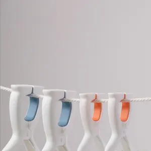 Multifunctionele Wasknijper Winddichte Clip Schattige Plastic Wasknijpers Wasdroogclips Voor Handdoeken