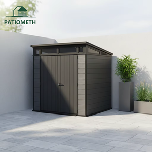 Abri <span class=keywords><strong>de</strong></span> <span class=keywords><strong>jardin</strong></span> extérieur <span class=keywords><strong>de</strong></span> style ferme moderne <span class=keywords><strong>en</strong></span> <span class=keywords><strong>PVC</strong></span> écologique pour rangement dans la cour - Product Image 1