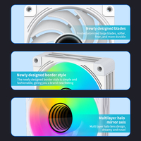 Ventilateur PC LOVINGCOOL 90mm OEM ODM en promotion, silencieux RGB PWM 9025 avec effet miroir infini, pour boîtier PC, ventilateur d'ordinateur pour refroidisseur de CPU et boîtier de jeu