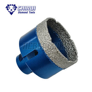 6mm - 150mm vương miện M14 chủ đề chân không hàn kim cương lõi khoan bit cho đá cẩm thạch đá sứ Gạch gốm lỗ cưa cắt - Product Image 2