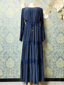 Nouvelle robe à la mode musulmane pour robe d'été à fleurs - Product Image 5