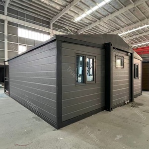 Contenedor Moderno Chino Estándar de Instalación Rápida, Expandible, Apartamento Móvil Desmontable de 20 pies <span class=keywords><strong>con</strong></span> Techo de Terraza - Product Image 3