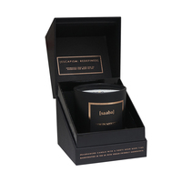 Boîte-cadeau vide pour bougie parfumée de petite taille sur mesure, emballages de luxe pour bougies