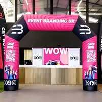 Arco Inflable Personalizado, Impermeable, para Carreras, Eventos Deportivos al Aire Libre, Hermético, Estable, Publicitario
