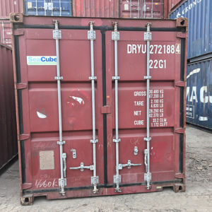 Conteneur d'occasion 40HQ, conteneur d'exportation 40HQ, 20 pieds, 40 pieds, tarifs de fret pour conteneurs 40HQ, expédition - Product Image 1