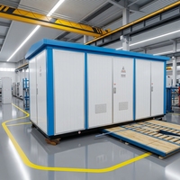 Subestación Compacta Prefabricada de Tipo Contenedor para Exteriores, Trifásica/Monofásica, 60Hz, Sumergida en Aceite, 10kV/400V, SHENG HUA YB