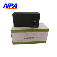 Inyector PoE Pasivo para Enchufe de Pared, DC 48V 10/100Mbps Ethernet, Fuente de Alimentación ABS para Cámara IP, AP Inalámbrico, Red Doméstica y de Oficina