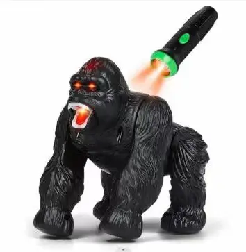 Nouveau Offres Spéciales enfants cadeau de noël blague jouet Crocodile gorille avec lumière sonore télécommande jouets enfants Simulation Animal