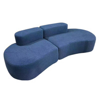 Canapé-lit convertible en tissu compressé 2 en 1, emballé sous vide, double, pliable, moderne, minimaliste, ensemble de meubles pour salon