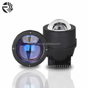 Projecteur de brouillard bi-led RR Q8 Pro 3.0 pouces, lentille bleue avec support universel, étanche IP67 5500K - Product Image 2