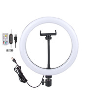 Hot 10 pouces Led Tiktok Ringlight avec support pour téléphone RGB Ring Light avec trépied de bureau éclairage de photographie pour youtube