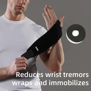 Vbosi 3338 Nhà Sản Xuất Cao Su Tổng Hợp Hỗ Trợ Cổ Tay Brace Thể Thao Tập Thể Dục Đào Tạo Tay Bảo Vệ Cổ Tay Kết Thúc Tốt Đẹp Với Vòng Lặp Ngón Tay Cái - Product Image 2