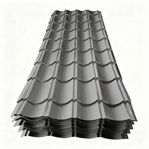 Tôle de toiture en acier galvanisé prépeint ondulé pour tôles ondulées et tôles ondulées en galvalume - Product Image 1