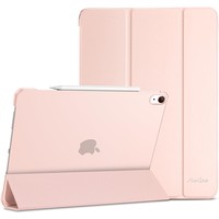 Étui de sommeil pliable transparent en PC dur pour iPad Air 13 pouces en cuir