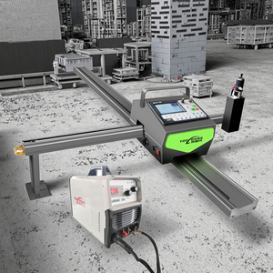 Máquina de corte por <span class=keywords><strong>Plasma</strong></span> <span class=keywords><strong>CNC</strong></span> portátil 3x8 110-240V Fuente de alimentación Civil Industrial Dxf Dwg USB Antorcha de corte Cojinete de altura Engranaje del motor - Product Image 1