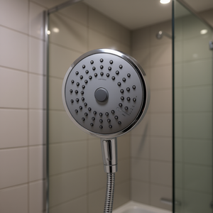 ฝักบัวอาบน้ำทรงกลม Erp Alcahofa ขนาด 20 ซม. สีโครเมียม อุปกรณ์ตกแต่งห้องน้ำ - Product Image 1