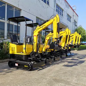 Giao Hàng Nhanh Nhất Mini Giá Rẻ Crawler Sơn Đông Xe Tải Tự Đổ 1 Tấn Se10 1000Kg Máy Xúc Diesel Với Miễn Phí Xô