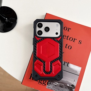 <span class=keywords><strong>เคส</strong></span>โทรศัพท์มือถือ Bumper Armor Monarch Magnetic Uaging สำหรับ iPhone 17 16 15 Pro Max ดีไซน์แบรนด์ดัง ป้อง<span class=keywords><strong>กัน</strong></span>การตก พร้อมแม่เหล็กแรงดูดด้านหลัง - Product Image 5