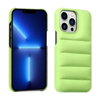 Funda Protectora para Teléfono Soonleader de Lujo, PC+PU, Lisa, Antigolpes, Color Personalizado, para 15 Pro Max