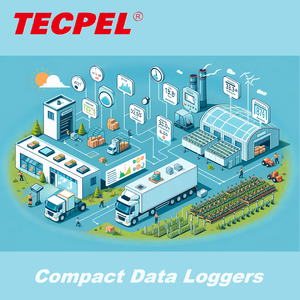 TECPEL TR-52i Temperature Serial Port 0.3C Accuracy 0.1C Resolution CE Certified Japan IP64 LCD Display - Product Image 5