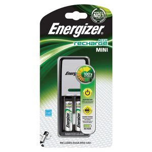 Cargador de batería ACCU RECHARGE MINI Negro y Plata 635036 - Product Image 6