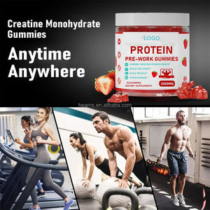 Gommes protéinées végétaliennes sans sucre pour la nutrition sportive Suppléments énergétiques pour soutenir la force musculaire et la croissance - Product Image 4