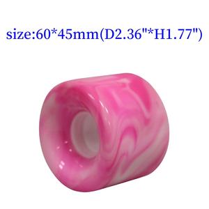 JINGYING Roues de skateboard et de <span class=keywords><strong>longboard</strong></span> en PU imperméables aux couleurs personnalisées pour les jeunes, vente en gros 60*45 60*39 62*43mm - Product Image 2