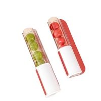 Multifunctionele Keukenaccessoires Tomatenkers Druivensnijder Handleiding Mini Groente Fruit Zip Snijder Fruitsnijder