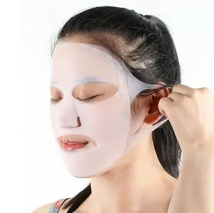 Amazon Hot Selling 2023 Silicone Mask Face Facial Sheet For Skincare Acne Wrinkles Aging Skin Dry Oily Sensitive Combination
